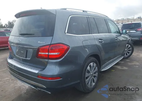 2017 Mercedes-Benz Gls 450 4Matic z USA, uszkodzony, nr VIN 4JGDF6EE9HA968168